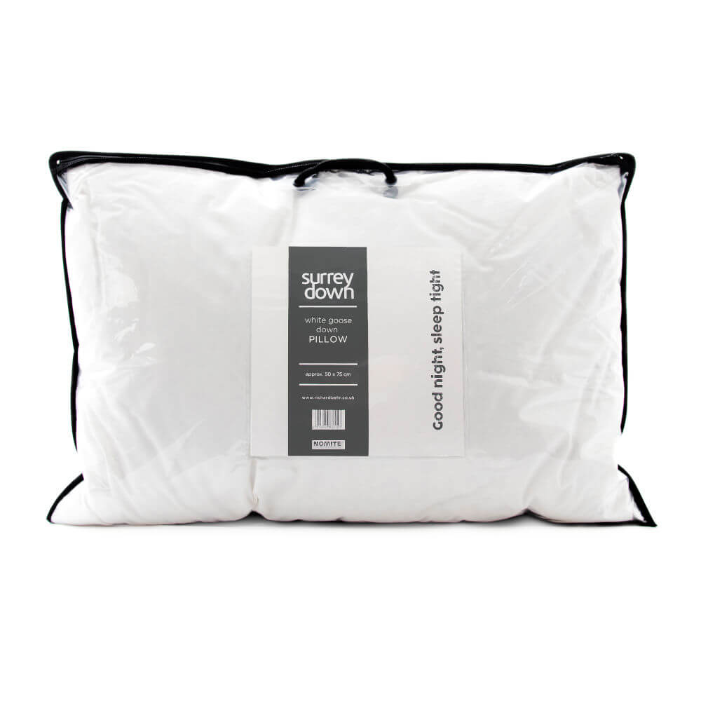 Surrey Down White Goose Down Pillows