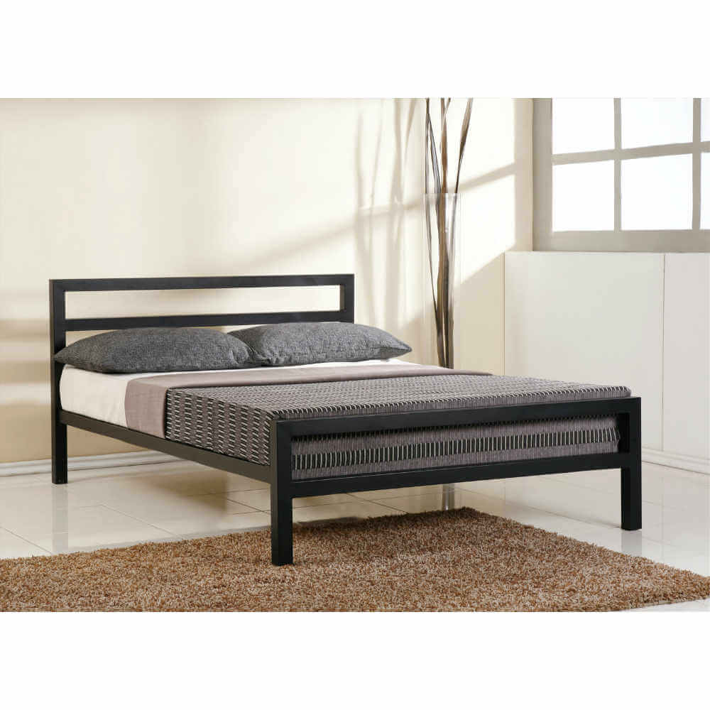 Time Living City Block Bed Frame King Size