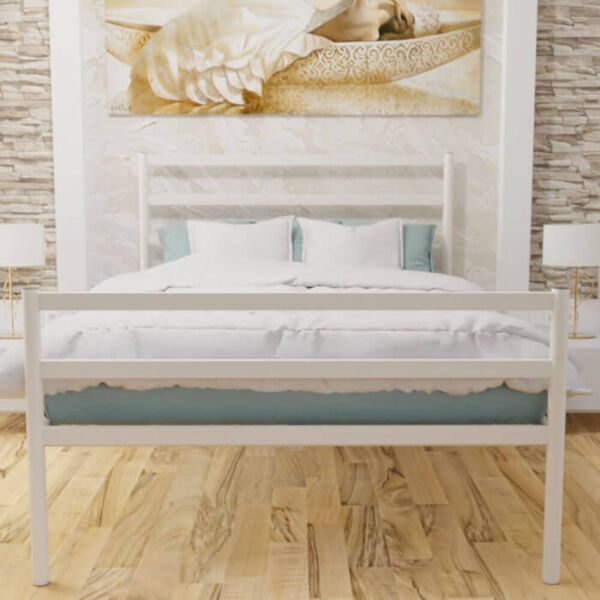 Charlie Ivory High Foot End Bed Frame