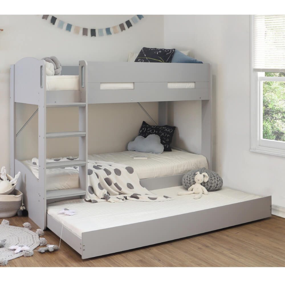 Flintshire Furniture Billie Bunk Bed Grey