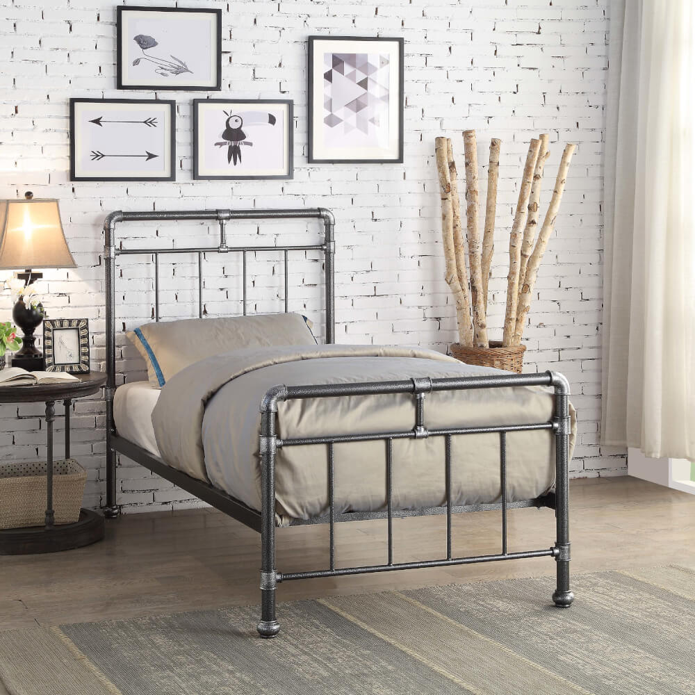 Flintshire Furniture Cilcain Silver Bed Frame