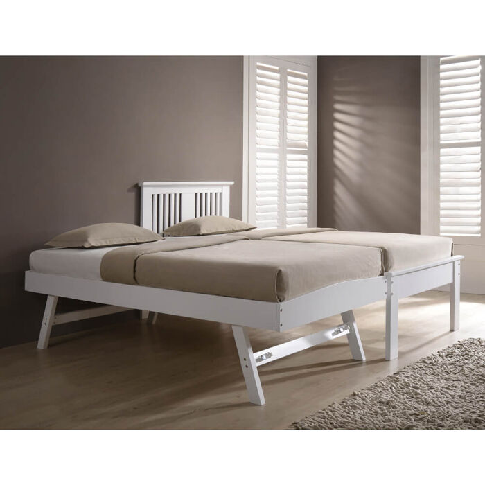 Flintshire Furniture Halkyn White Bed Frame
