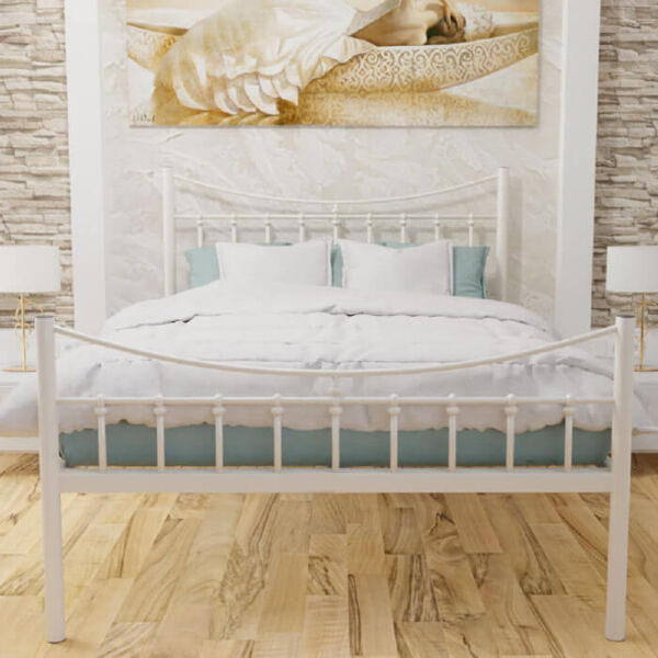 Grace High Foot End Bed Frame Ivory