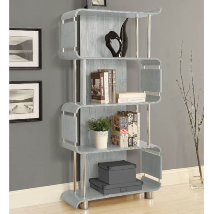 Jual Curve Grey BS201 Bookshelf