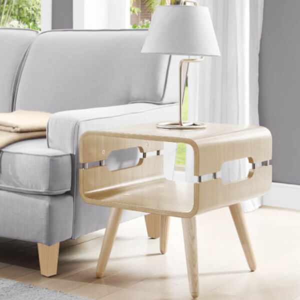Jual JF704 Oak Lamp Table