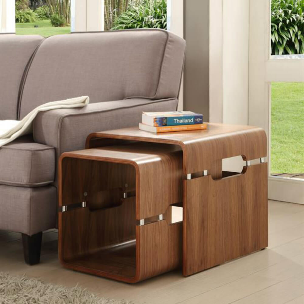 Jual JF706 Walnut Nest of Tables Jual JF706 Walnut Nest of Tables