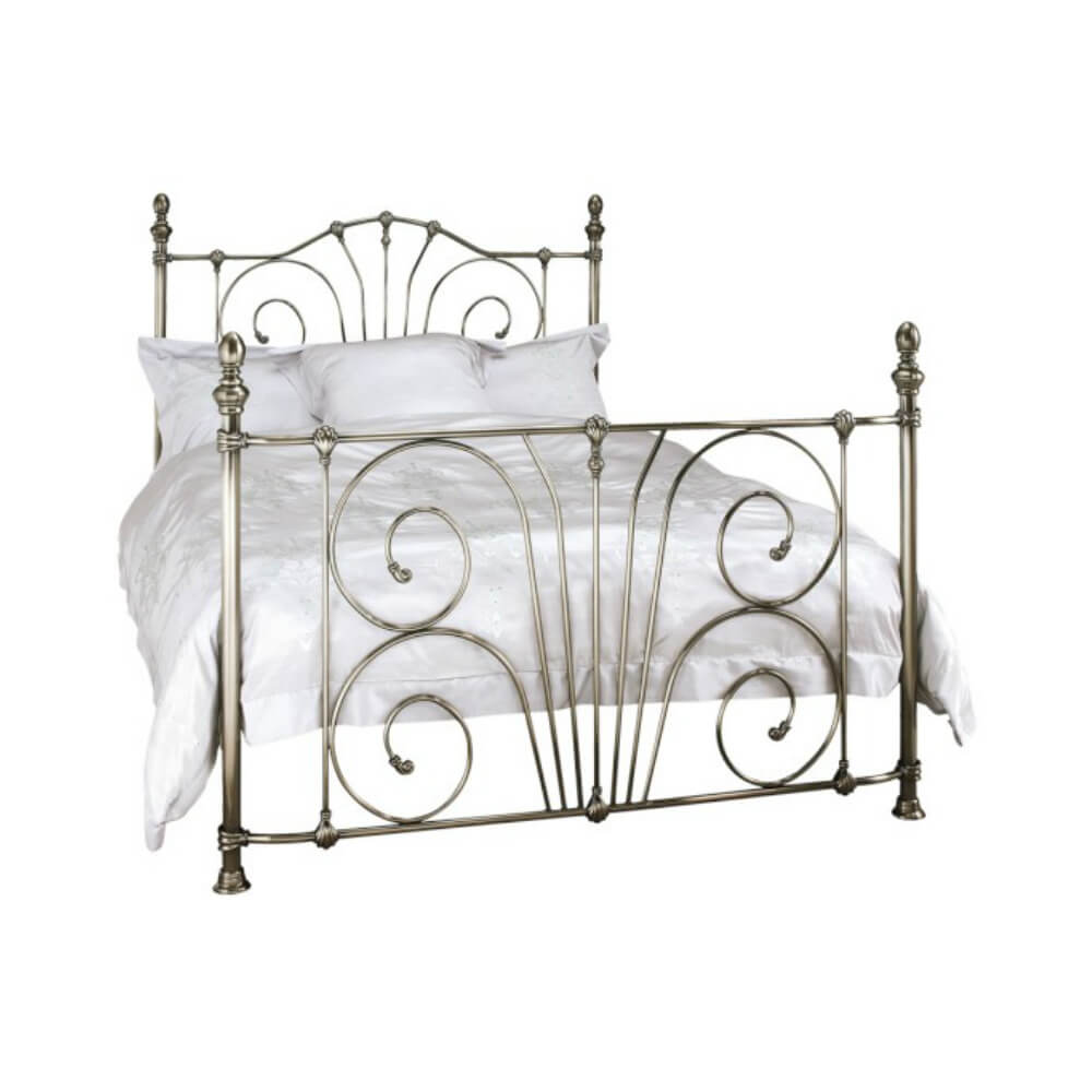 Serene Jessica Bed Frame Nickel Serene Jessica Bed Frame Nickel