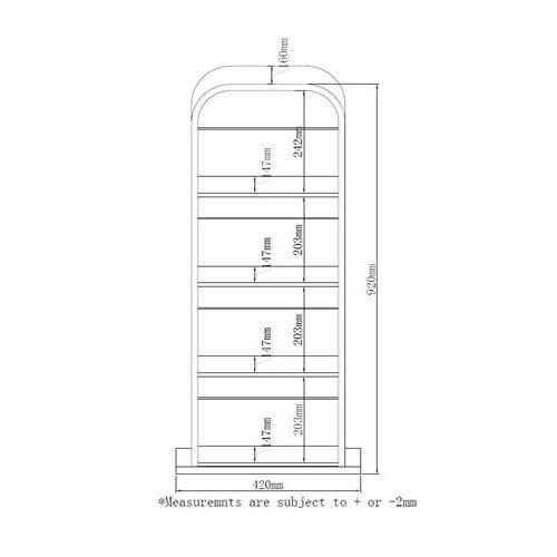 Jual Curve JF501 DVD/CD Rack