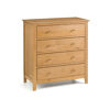 Julian Bowen Salerno Oak 4 Drawer Chest Julian Bowen Salerno Oak 4 Drawer Chest