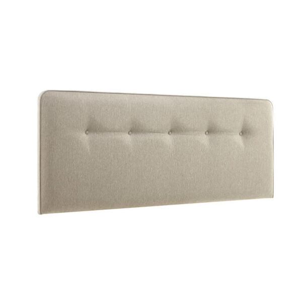 Relyon Buttons Headboard Taupe Relyon Buttons Headboard Taupe