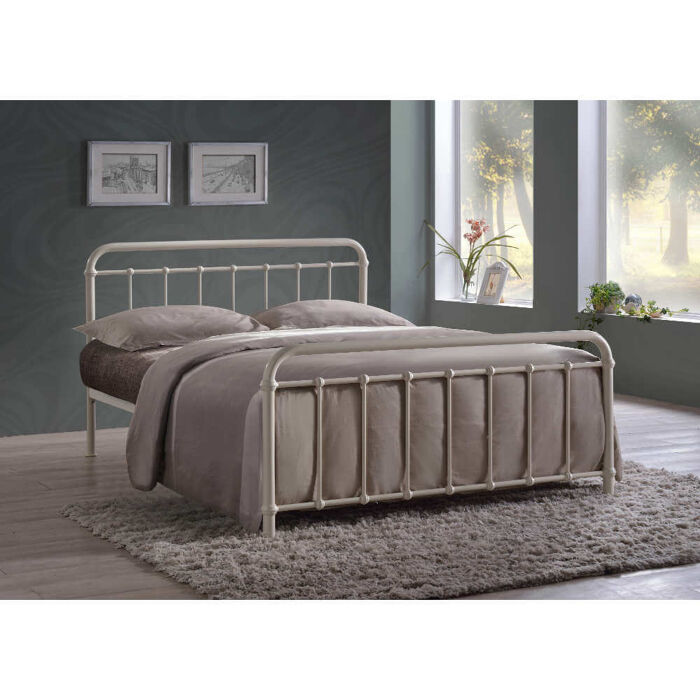 Time Living Miami Bed Frame Ivory