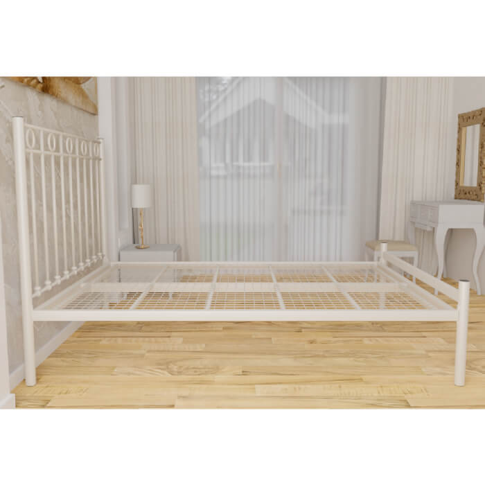 Charlie Ivory Low Foot End Bed Frame