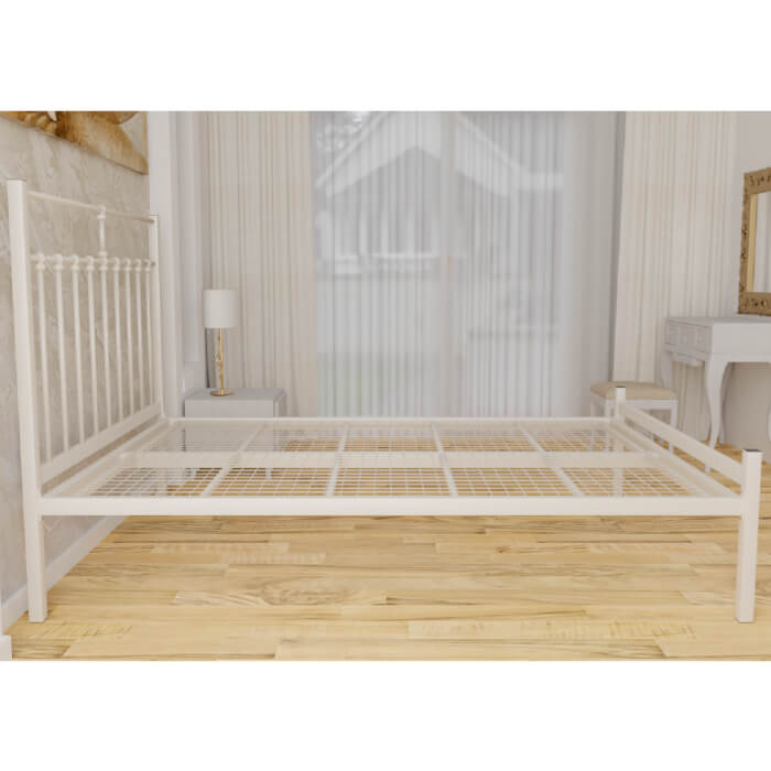 Emma Low Foot End Bed Frame Ivory