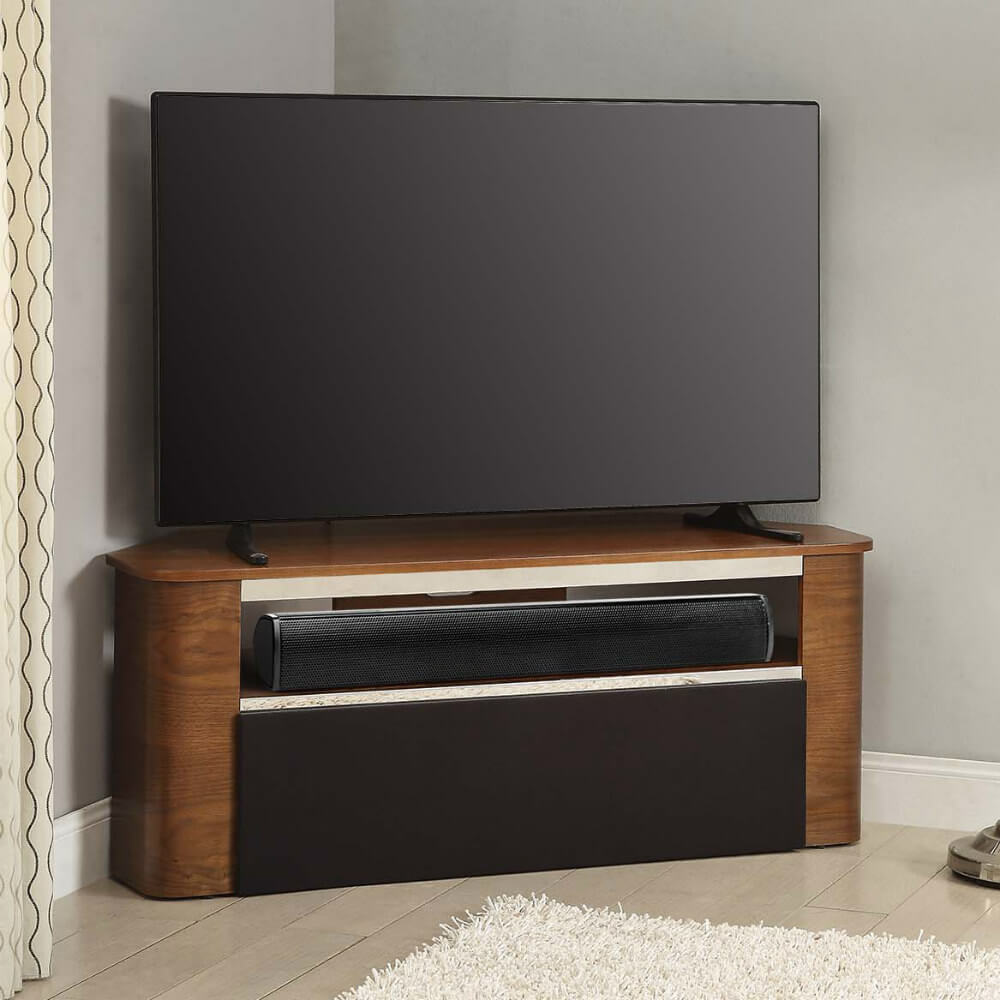 Jual JF708 Walnut Acoustic TV Stand Jual JF708 Walnut Acoustic TV Stand