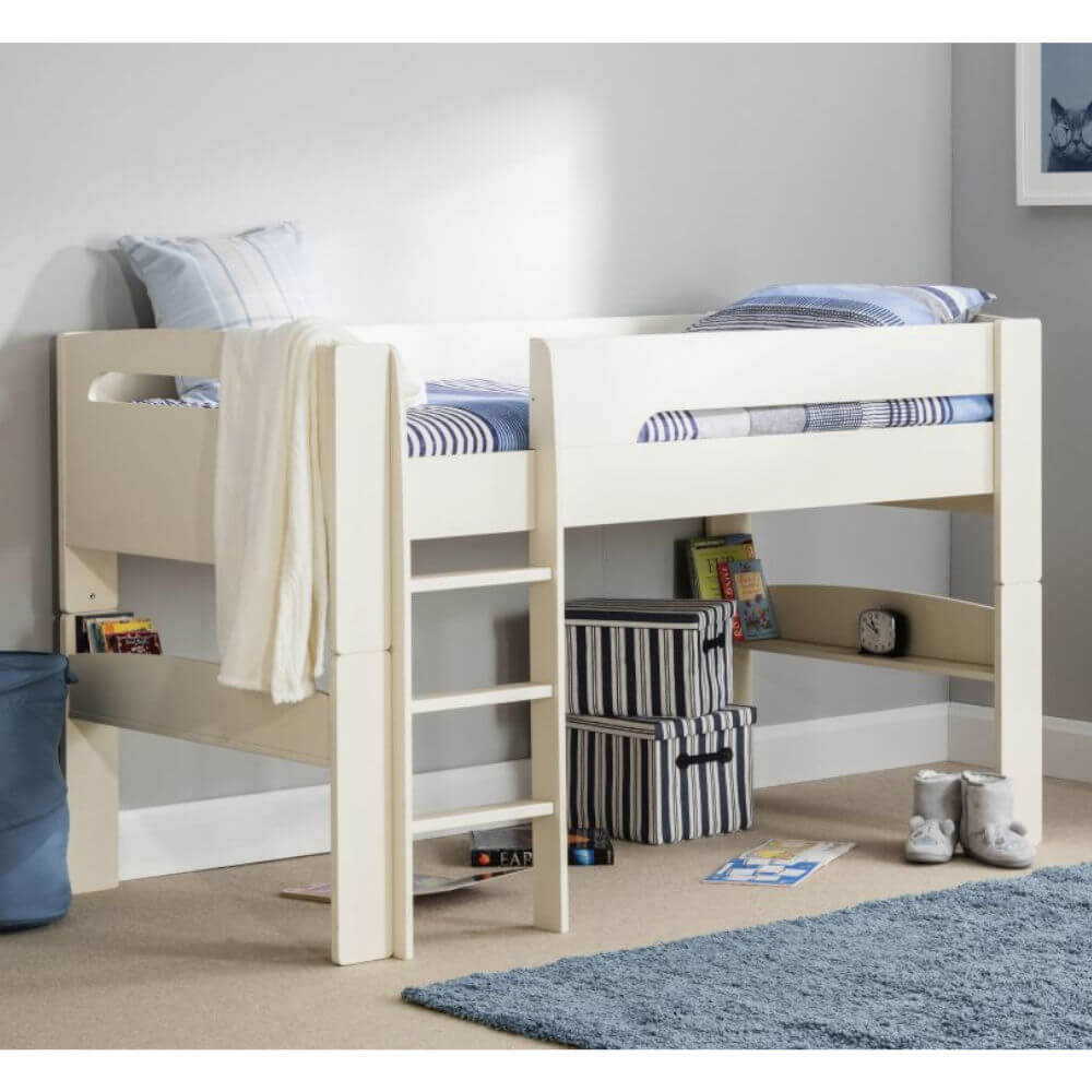 Julian Bowen Pluto Midsleeper Bed White