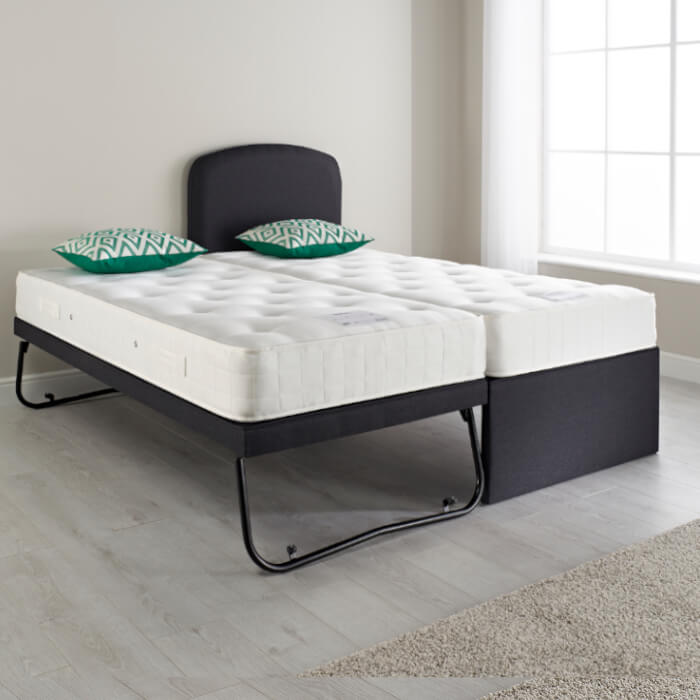 Relyon Upholstered Guest Bed & Pocket Sprung Mattresses