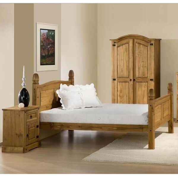 Birlea Corona High End Pine Bed Frame