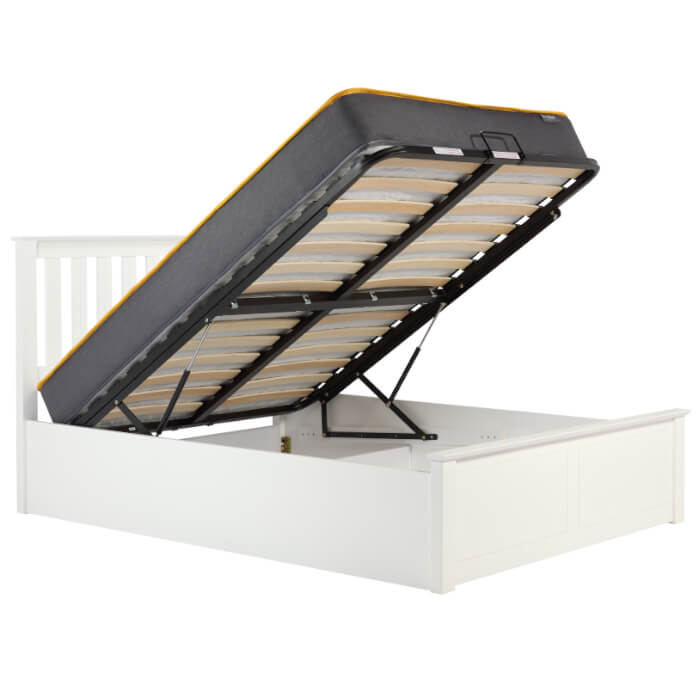 Birlea Phoenix Ottoman Bed Frame White