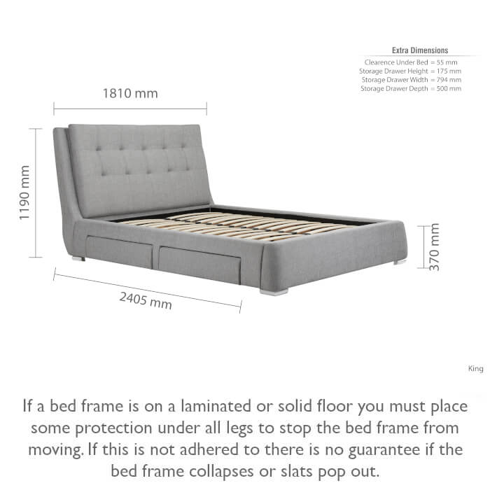 Birlea Mayfair Bed Frame 150cm