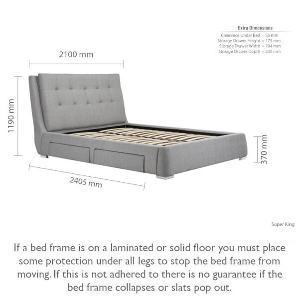 Birlea Mayfair Bed Frame 180cm