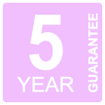 5 Years Guarantee