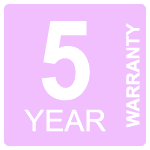 5 Year Guarantee & Warranty