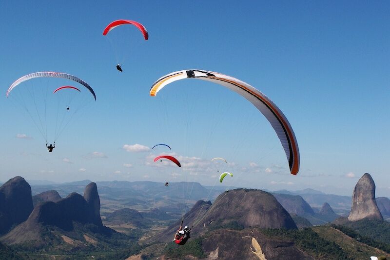Brazil winter tours with FlySpain paragliding
