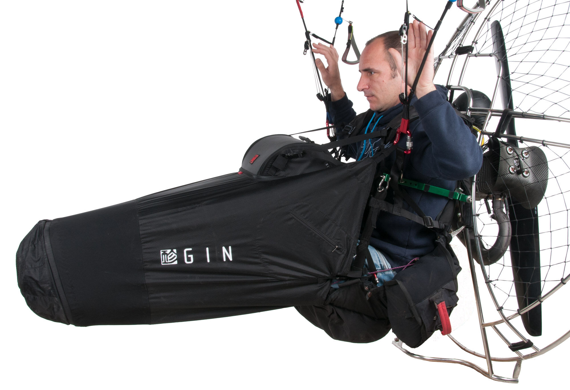 Paramotor coccoon from Gin