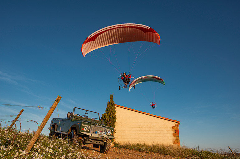 The Gin Vantage 3 represents a new concept of paramotor wing