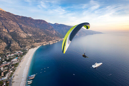 New Ozone Forza Pod XC paragliding Harness for aspiring Xc pilots available  at our FlySpain shop or for UK delivery