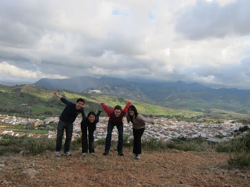 Students on Montellano