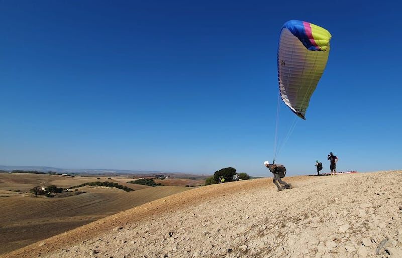 Day four paragliding  Ep student flights