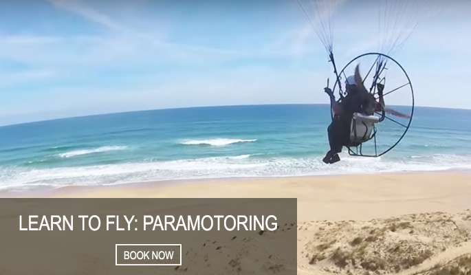 Learn to fly: Paramotoring