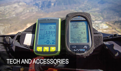 Varios & Gps paragliding tech for sale