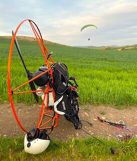 Paramotor xc flights