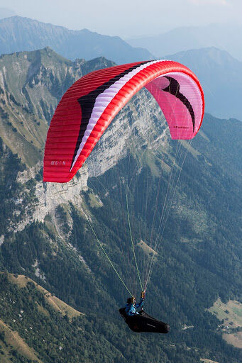 Lakeside paramotor training