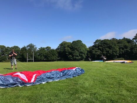 Uk paramotoring training near M4, Avon Devon