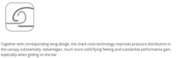 Skywalk ARAK AIR - Shark nose