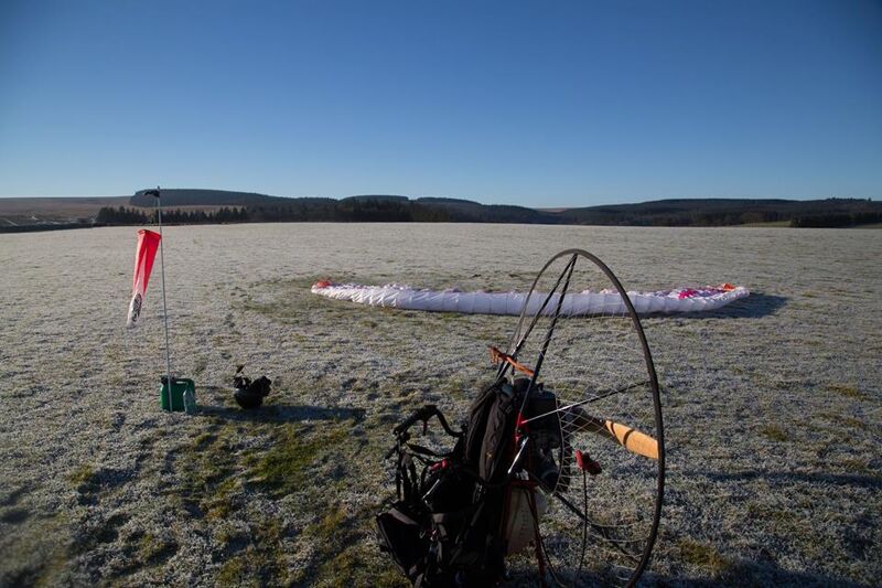 Stunning Paramotor training video By BHPA school in Spain