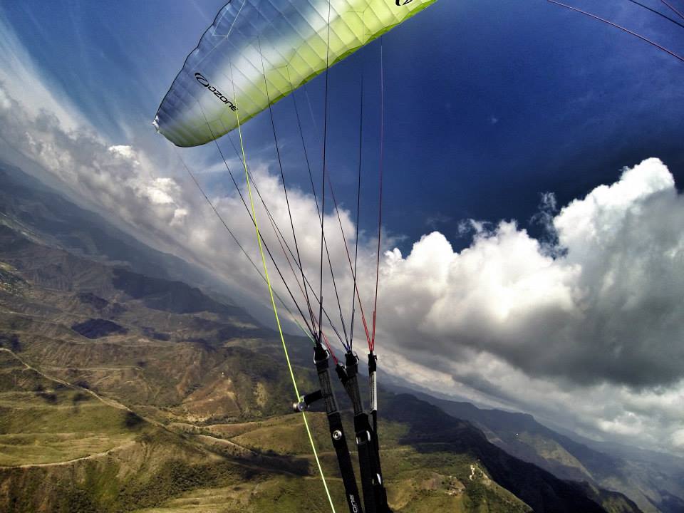 Worldwide paragliding trips and holidays in Africa and Colombia