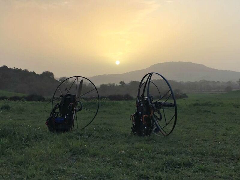 Paramotor training here in February...results say it all