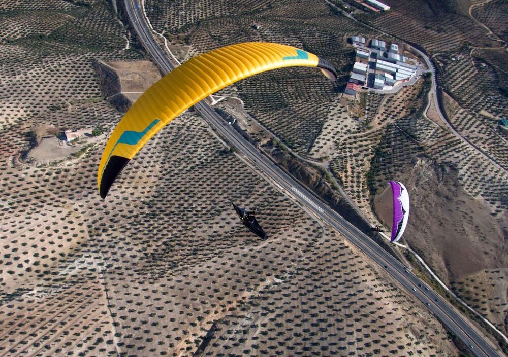 Epic guided XC paragliding holidays In Spain