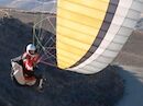 Winter paragliding tuition and lessons a big success