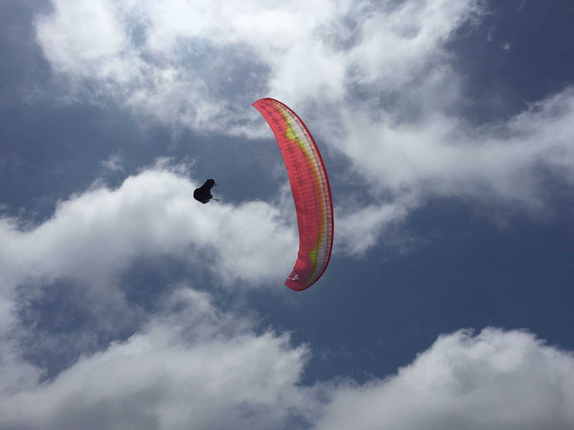 Learn and practise your paragliding forward Launches