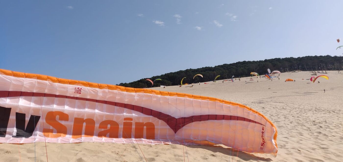 FlySpain at Dune De Pyla, France