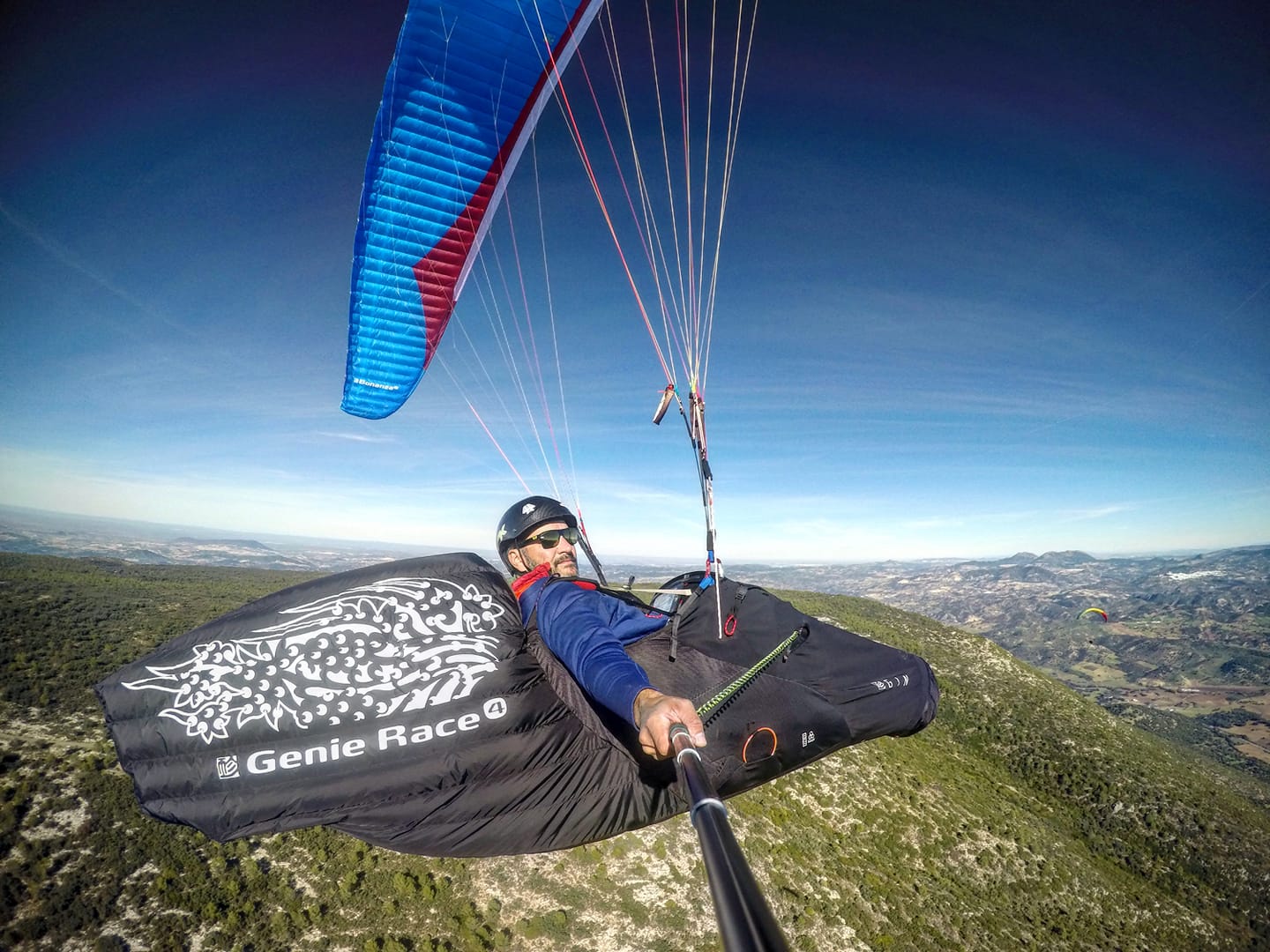 Our Man Stan on winning paragliding street this Summer!