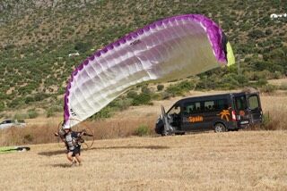 July Club Paragliding tuition courses a big hit