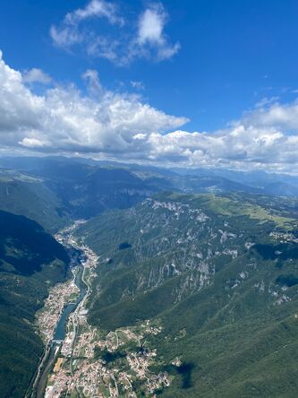 Bassano glide xc paragliding