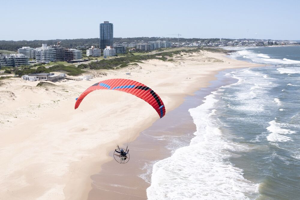 The new ozone Roadster 4 paramotor wing 