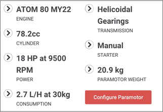 Atom 80 Specifications